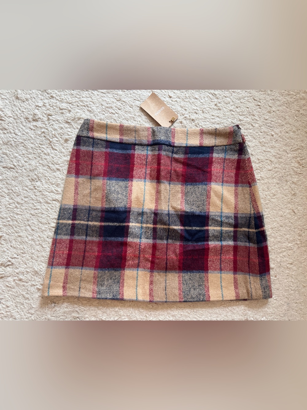 NWT Rihoas plaid skirt